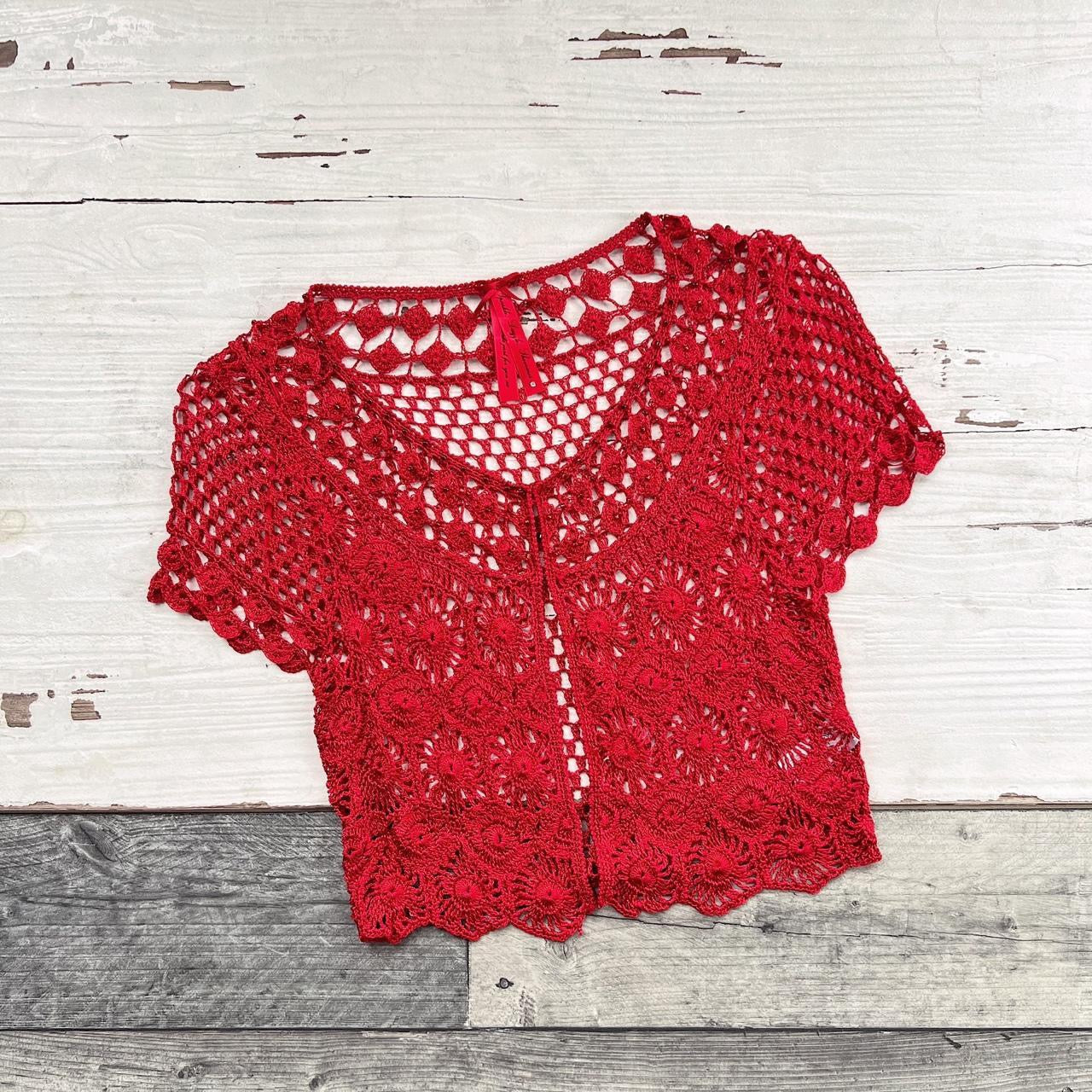 CROCHET TOP - UK 8