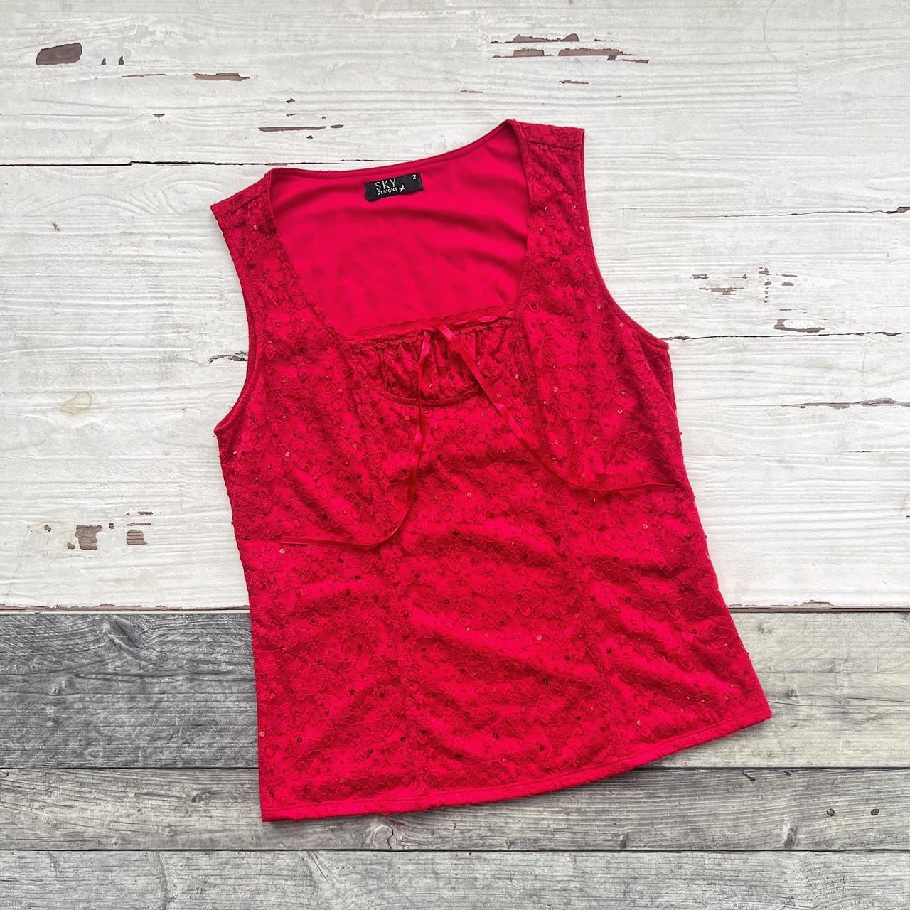 LACE TOP - UK 12/14