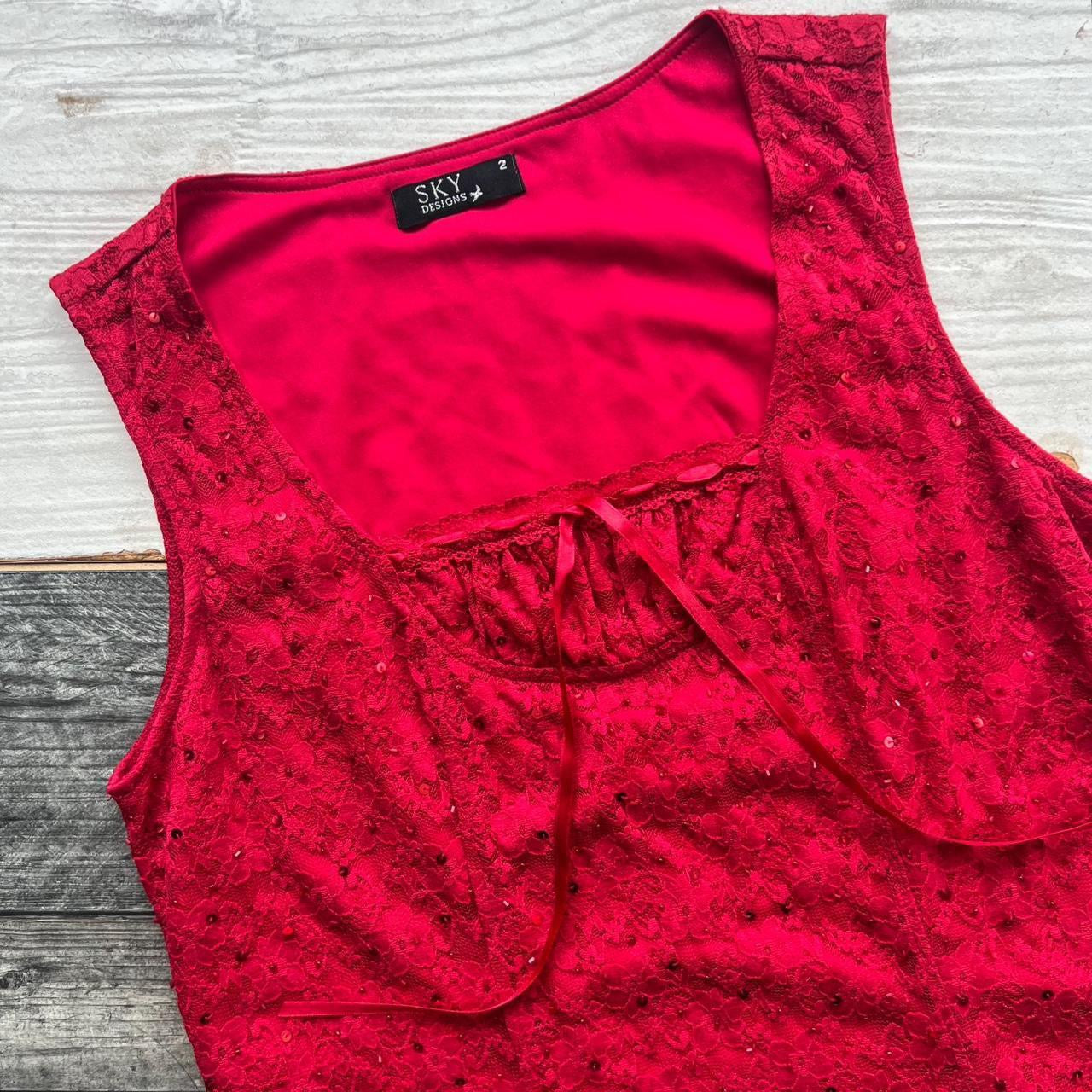 LACE TOP - UK 12/14