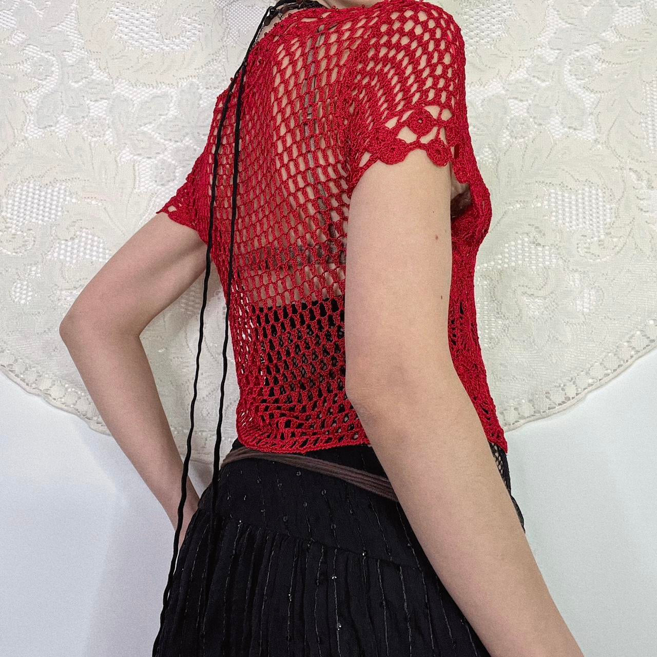 CROCHET TOP - UK 8