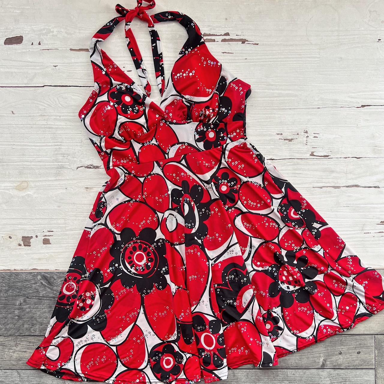 HALTER DRESS - UK 12