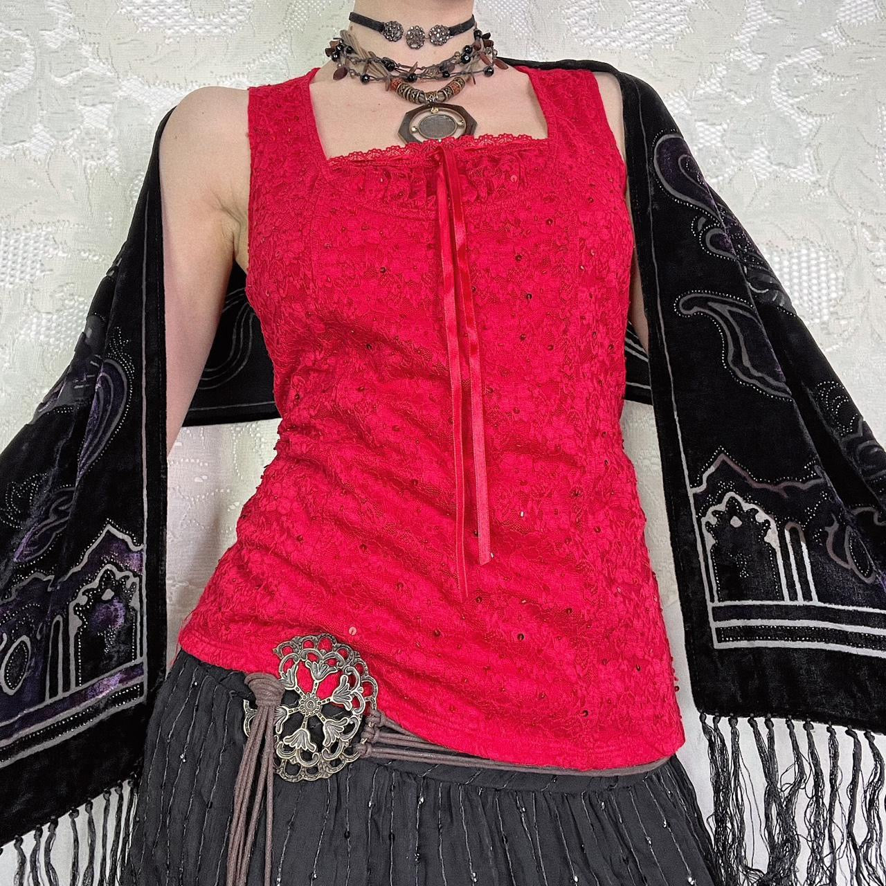 LACE TOP - UK 12/14