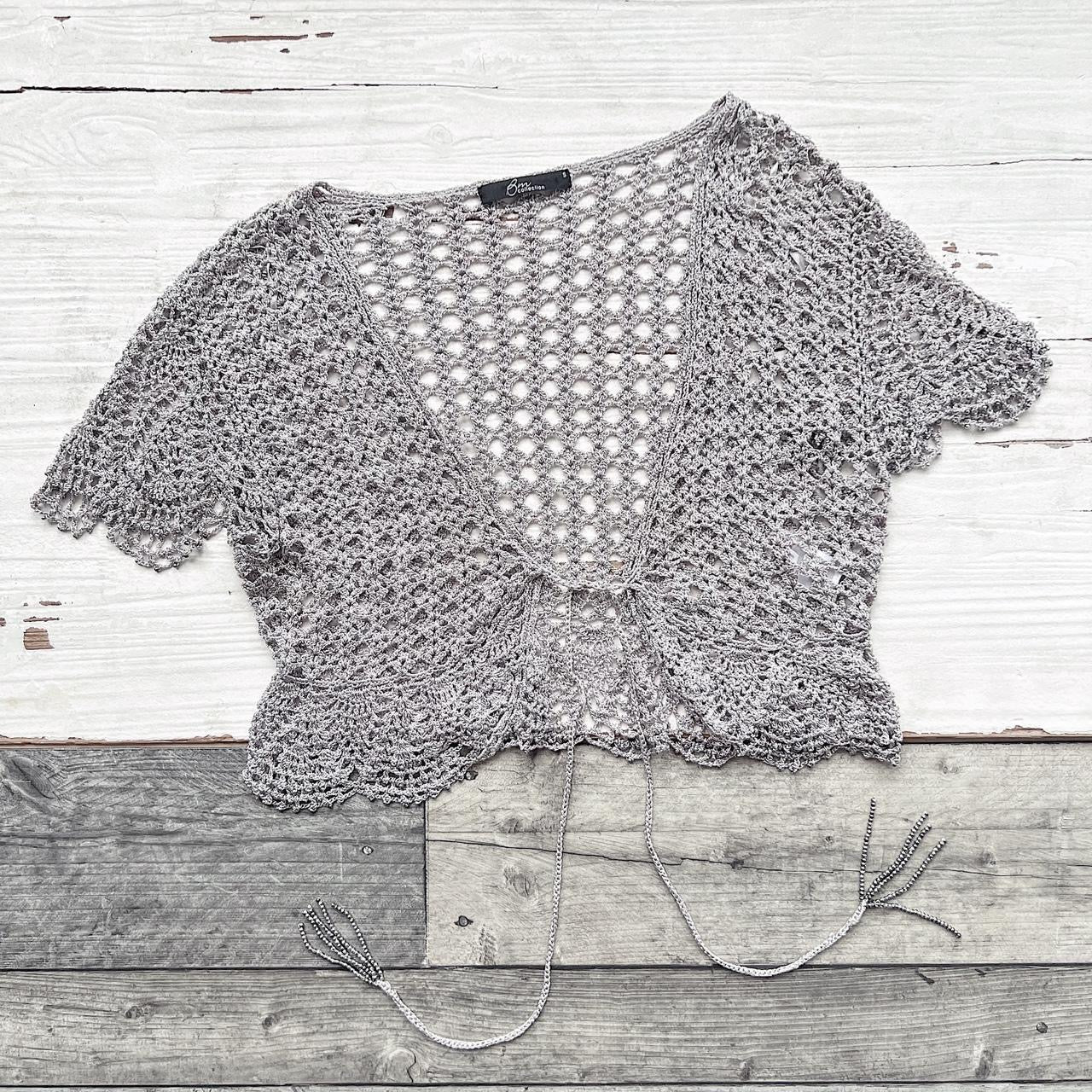 CROCHET CARDI - UK 8/10