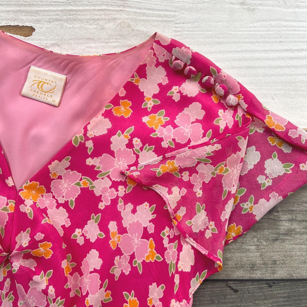 FLORAL MAXI - UK 12
