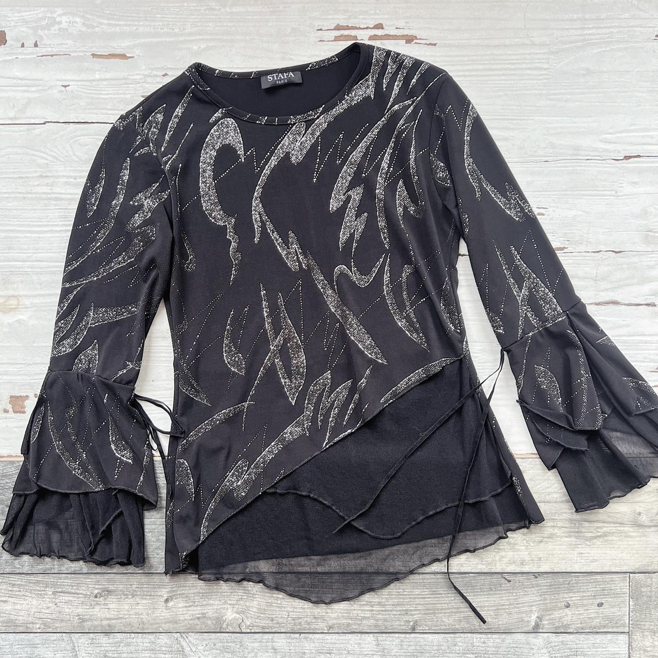 MESH BLOUSE - UK 8
