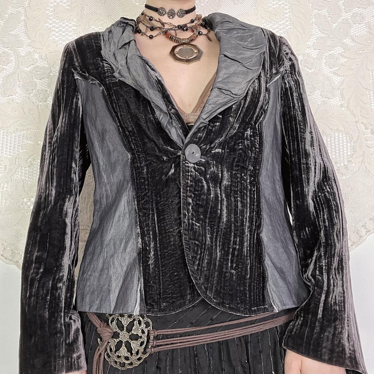 VELVET BLAZER - UK 12