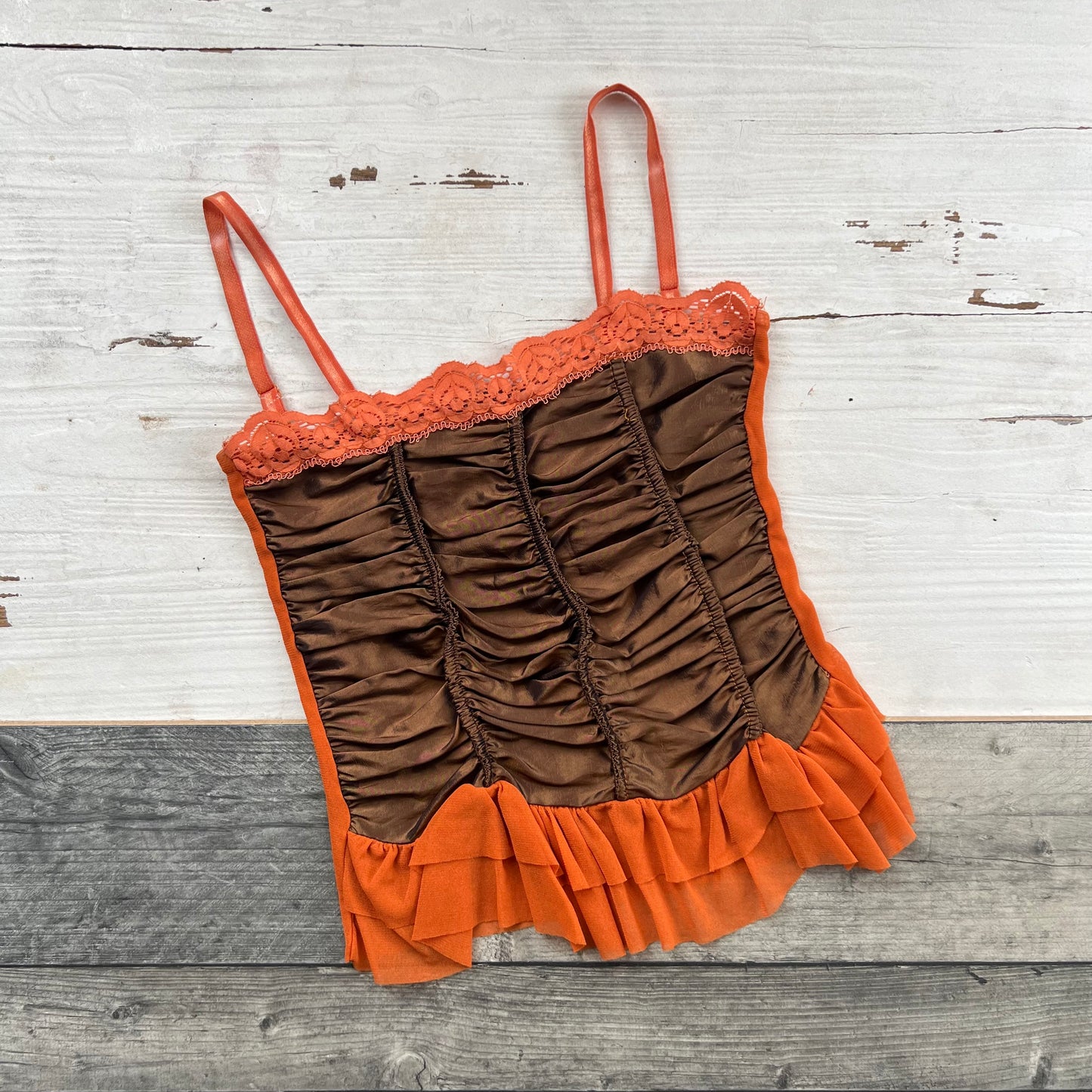 RUFFLE CAMI - UK 6