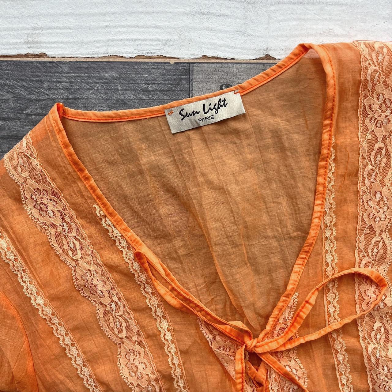 LACE BLOUSE - UK 14
