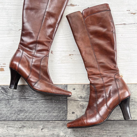 KNEE HIGH BOOTS - UK 6