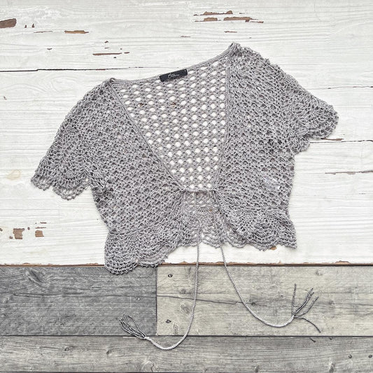 CROCHET CARDI - UK 8/10