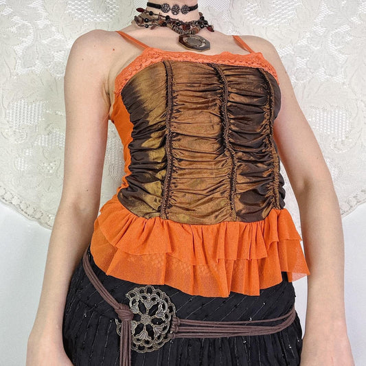 RUFFLE CAMI - UK 6