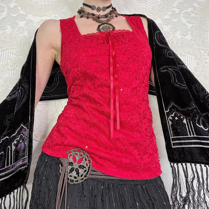 LACE TOP - UK 12/14