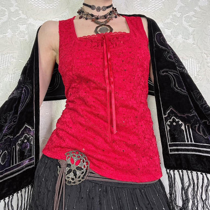 LACE TOP - UK 12/14