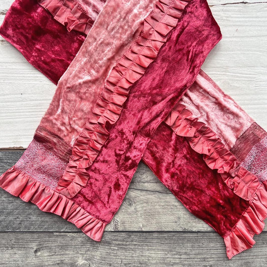 VELVET SCARF