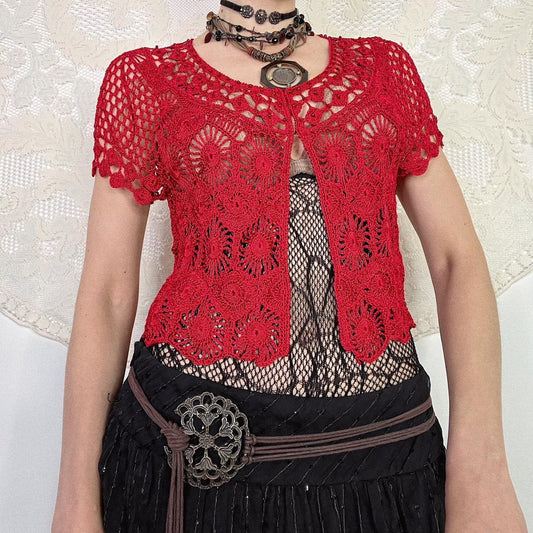 CROCHET TOP - UK 8