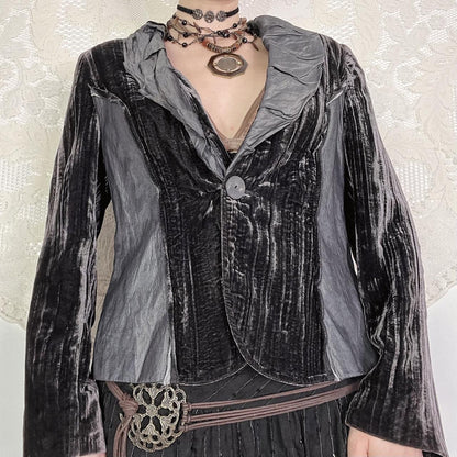 VELVET BLAZER - UK 12
