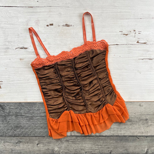 RUFFLE CAMI - UK 6