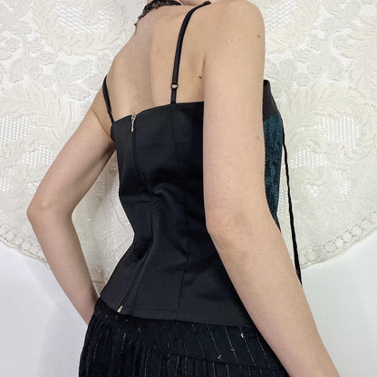FLORAL BUSTIER - UK 12